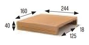25X16 GRES NATURAL FALVÉG LEZÁRÓ FEDLAP TERMÉSZETES 25X16 GRES NATURAL FALVÉG LEZÁRÓ FEDLAP TERMÉSZETES