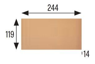 GRES NATURAL 12.5X25 LÉPCSŐ HOMLOKLAP BURKOLAT TERMÉSZETES GRES NATURAL 12.5X25 LÉPCSŐ HOMLOKLAP BURKOLAT TERMÉSZETES