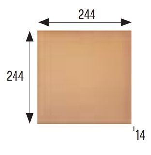 GRES NATURAL 25X25 BURKOLAT TERMÉSZETES
