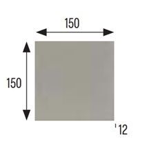 GRES QUARRY 15X15 MEDENCE BURKOLAT PIROS