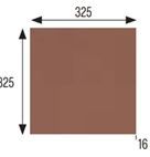 33X33 GRES COTTO BURKOLAT FEHÉR 902683 MC470
